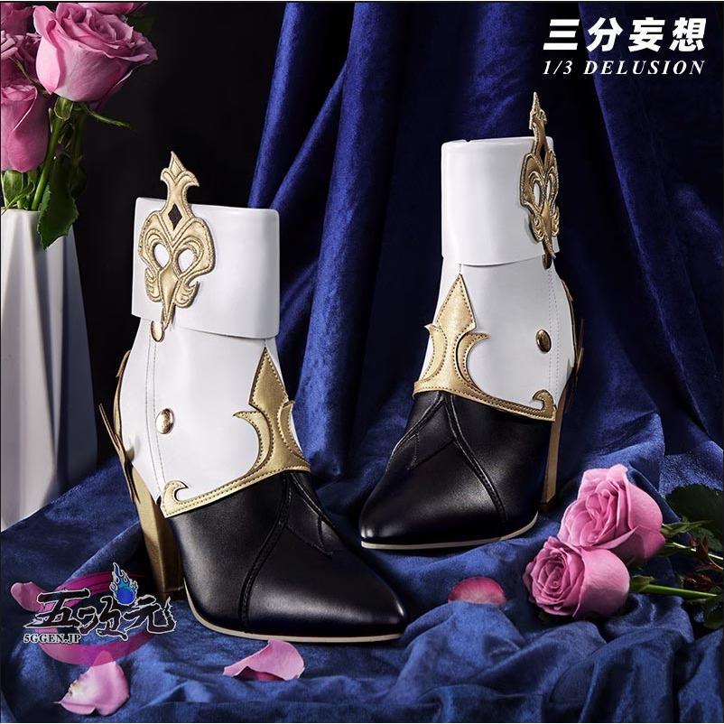 【予約商品】ハロウィン 三分妄想　原神　コスプレ　クロリンデ　靴