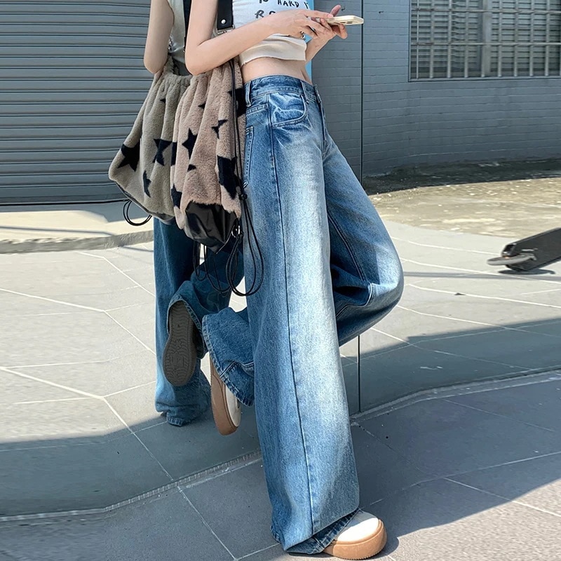 モップパンツ ドレープ感 スウェットパンツ ストレート ジョガーパンツ デニムパンツ ジーンズ サルエルパンツ ワイドパンツ