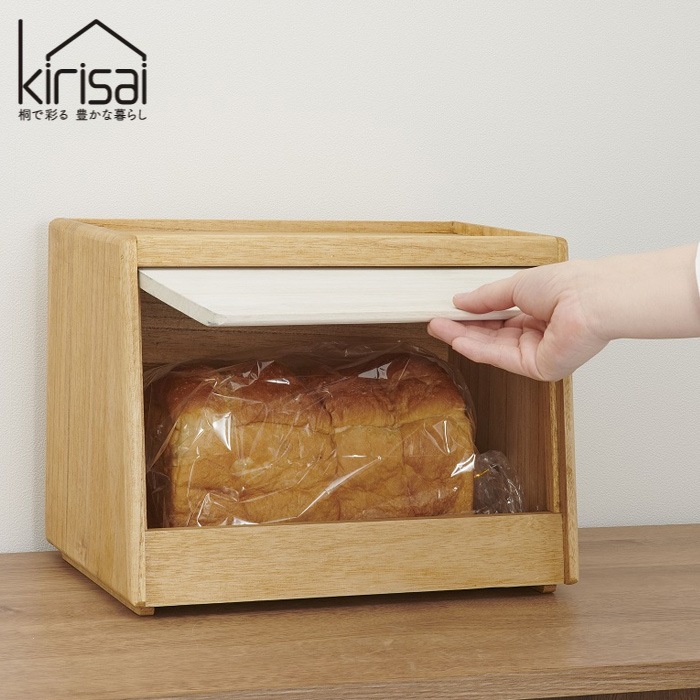 食パンケース桐製桐のパン櫃OSPP-2オスマック日本製