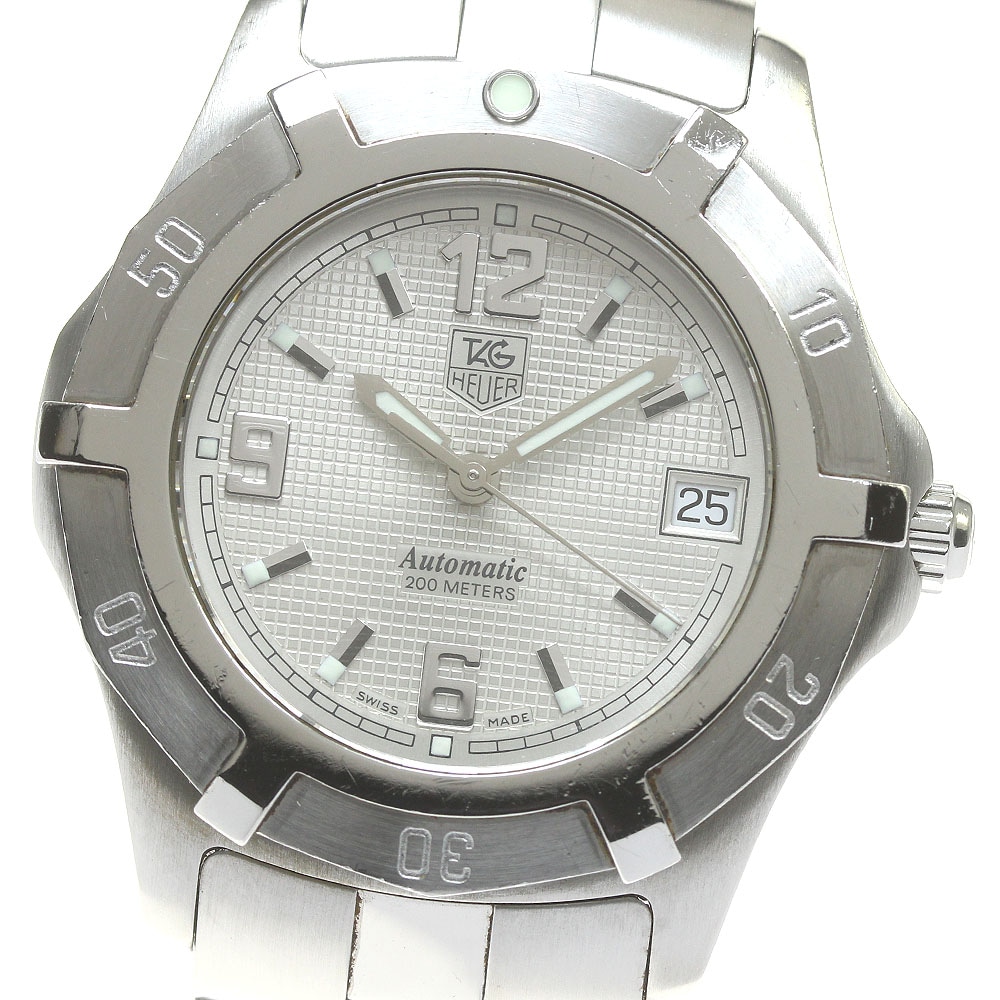 タグホイヤー TAG HEUER WN2110-0 エクスクルーシブ デイト 自動巻き メンズ 保証書付き_830368【中古】