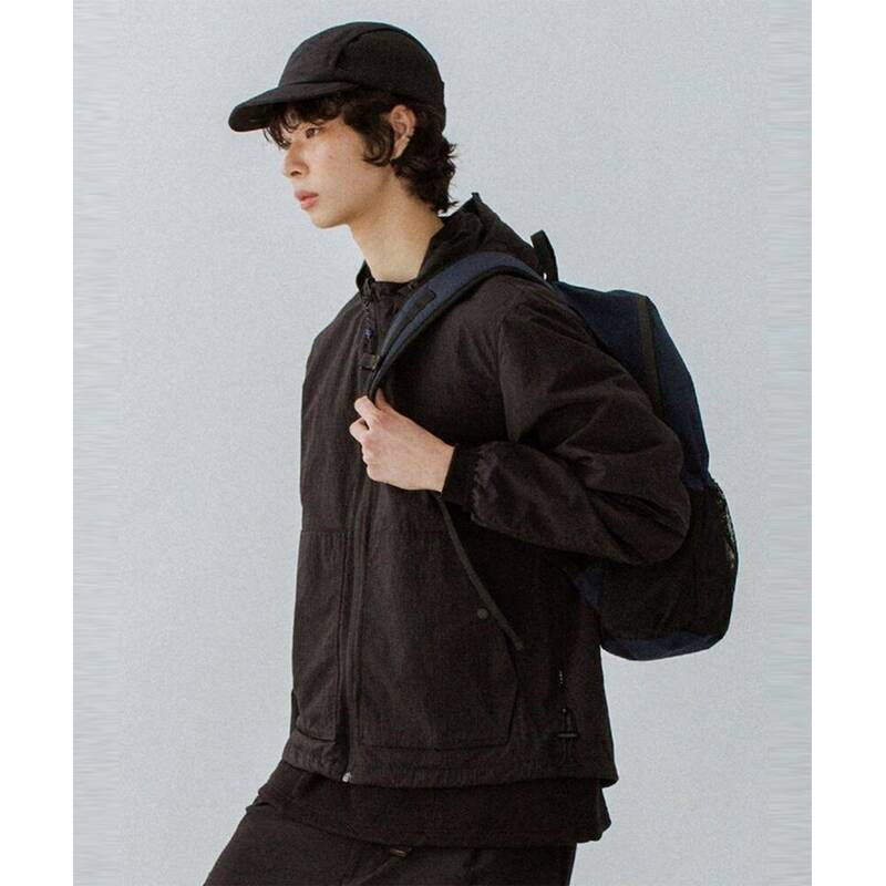 BEANPOLE MEN リバーシブル ウィンドブレーカー ジャンパー ブラック (BC5339N015) BC5339N015 405895