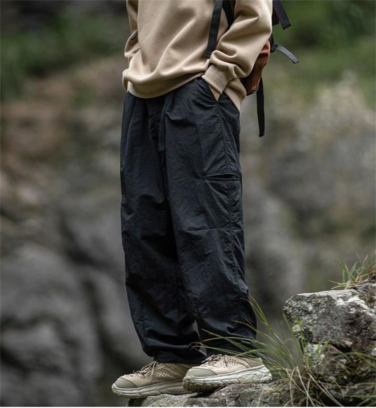 ゆるっとお洒落に ワークパンツ アウトドア カジュアルパンツ ロングパンツ トレーニングボトムス