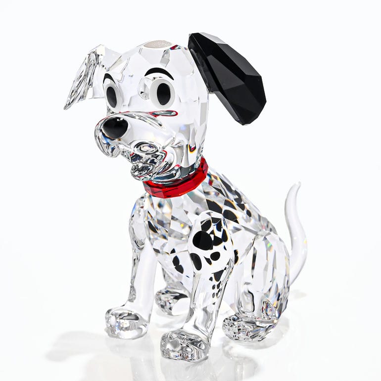 クリスタルフィギュア フィギュリン ディズニー クラシックス 101匹わんちゃん ラッキー 5692966 インテリア オブジェ 置物