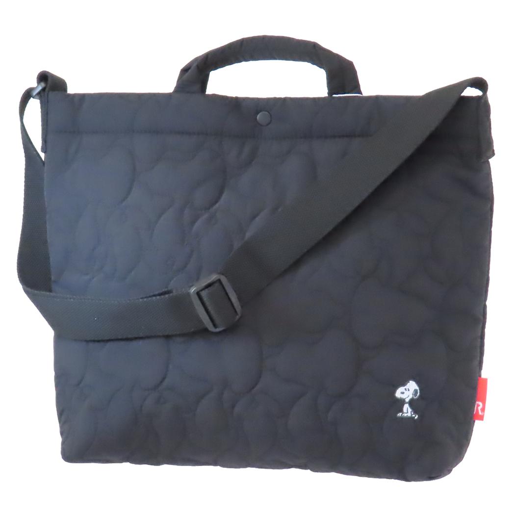 スヌーピー IP Tall2way キルト Peanuts9X 2WAYトートバッグ BLACK 5,305円
