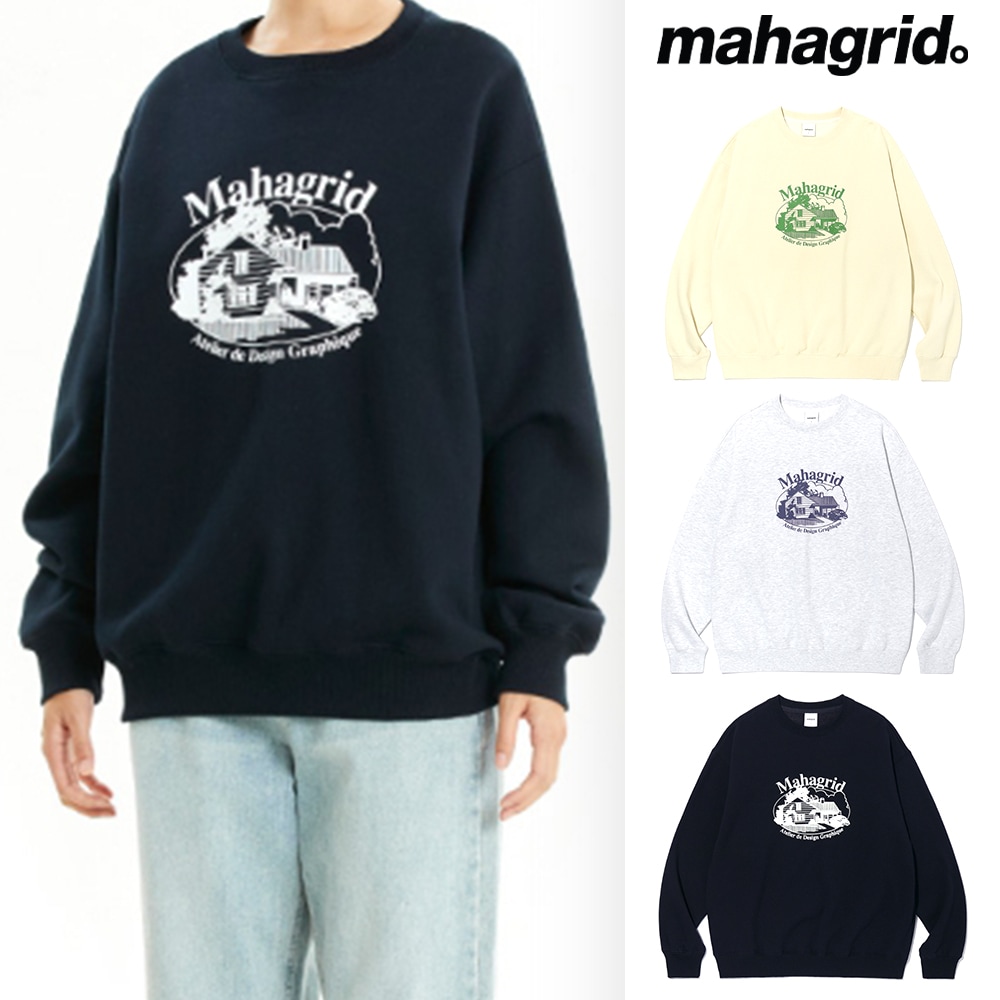 [mahagrid] ATELIER SWEATSHIRT