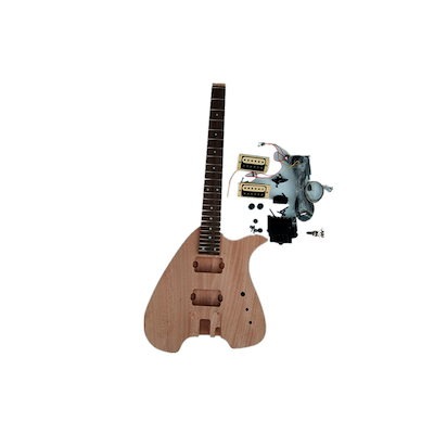 [Qoo10] 未完成ヘッドレスエレキギターボディとネッ : 楽器