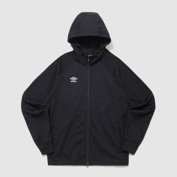 O PTR プリマッチニットフードジップアップ ブラック UQ121SFT11BLK 931548