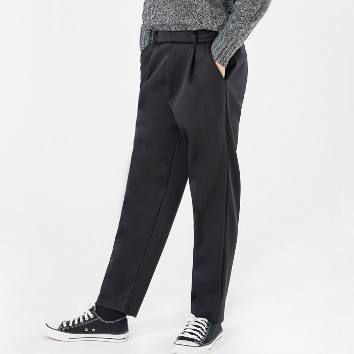 暖かいスラックスパンツ 冬服ウエストバンディング 韓国 メンズ服 パンツ Pants Men For ロングパンツ 21福袋 Www Quartzhotel Mx