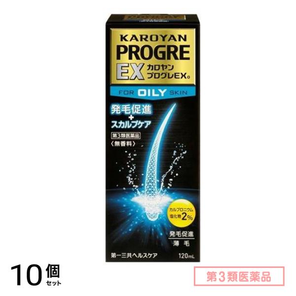 第３類医薬品 カロヤン プログレ EX O 120mL 10個セット