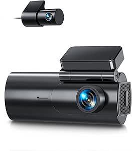 ドライブレコーダー 4K+1080P 車載カメラ 前後カメラ 小型ドラレコ WIFI付き 24時間駐車監視機能 HDR/WDR搭載 400万画素 夜間撮影 スマホ連携 170 広角 衝撃録画 Ｆ値1