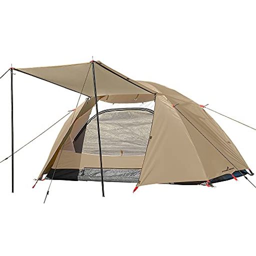 「公式」PYKES PEAK(パイクスピーク) SOLO DOME テント 1人用 5色」フライシート付き【UVカット率99%以上 / 耐水圧PU2000MM】 ソロ キャンプテント ドームテント