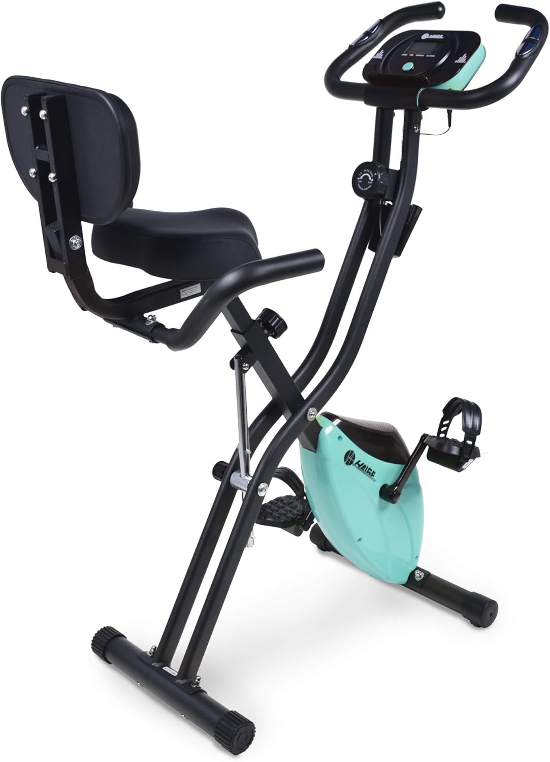 トネスバイク HG-QB-J917B 心拍数メーター付 折りたたみ 負荷10段階 エクササイズバイク フィットネスマシン スピンバイク トレーニングバイク