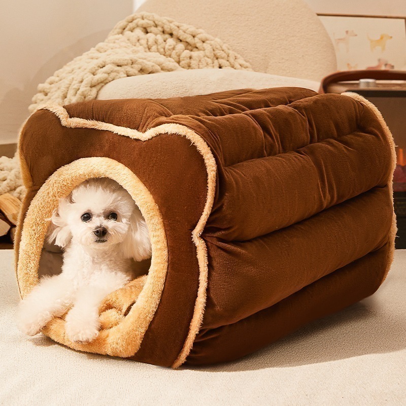 ペットの巣犬小屋猫小屋犬小屋 猫小屋 冬 暖かい 閉鎖型 犬小屋 ドッグハウス 小型犬 中型犬 ヴィラ 四季