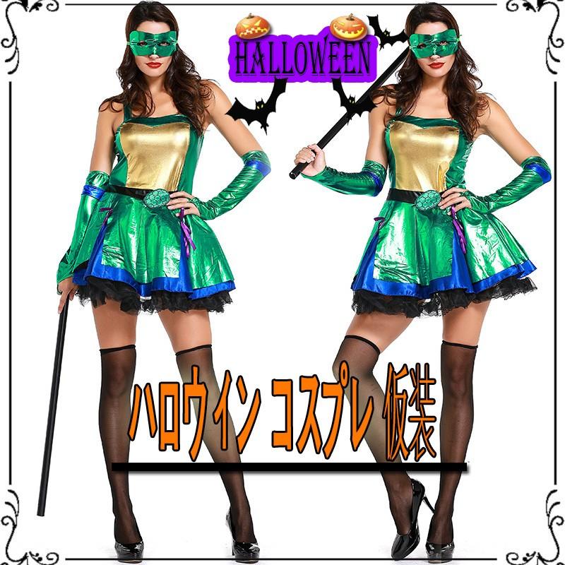 【激安開催！】ハロウィン コスプレ 女戦士 仮装 忍者 衣装 侍 コスプレHALLOWEEN 衣装 パーティー グッズ学園祭 イベント舞台演出服
