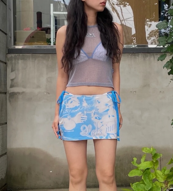 [韓国の人気商品] Forgive Me Micro Skort