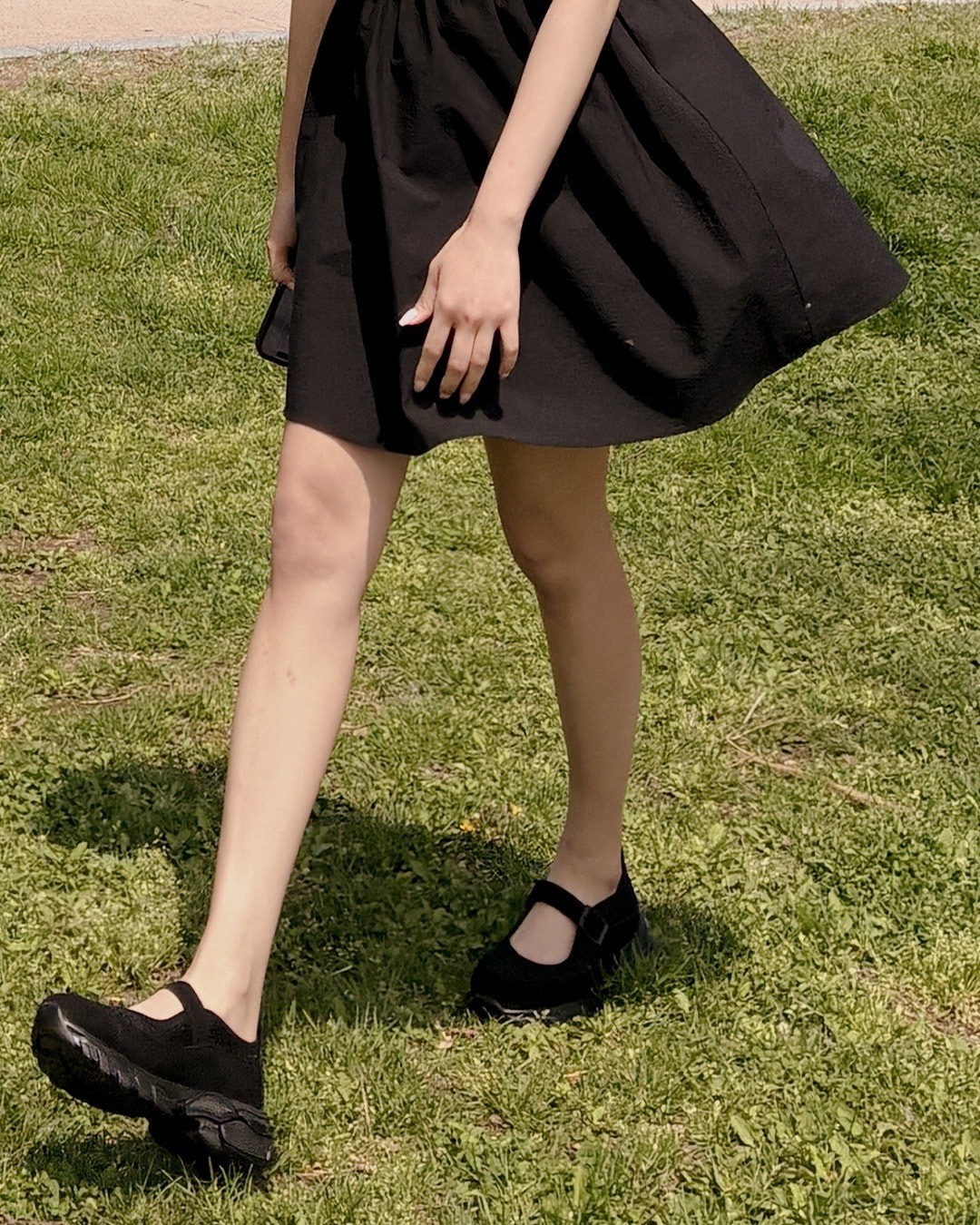 メリウメリージェーンスニーカー韓国ファッション レディース