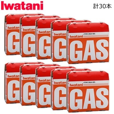 イワタニ カセットガス オレンジ 3P 10セット 計30本 CB-250-OR-10SET