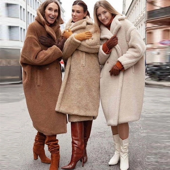 ファーコート ボア ボアコート フェイクファー コート レデイース ファー ボアブルゾン 防寒コート ロング丈 冬 長袖 ゆったり 大きいサイズ 防風 防寒 ふんわり 暖かい あったか 柔らかい モコ