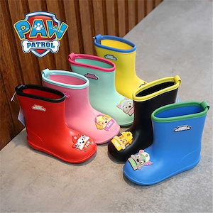 パウパトロール レインブーツ 子供用 キッズ 長靴 雨靴 男の子 女の子 防水 保育園 幼稚園