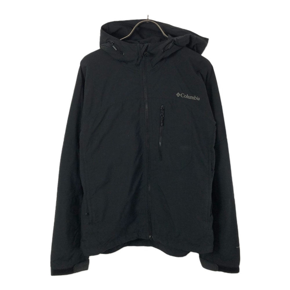 長袖 ナイロンジャケット S ブラック アウトドア メンズ