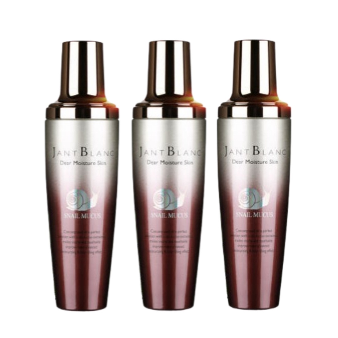 スネールミューカス ディア モイスチャー スキン 130ml (3個セット)/スネール スキンケア/モイスチャー スキン 保湿 トナー 韓国 コスメ 乾燥肌 用トナー 弾力 スキン 敏感