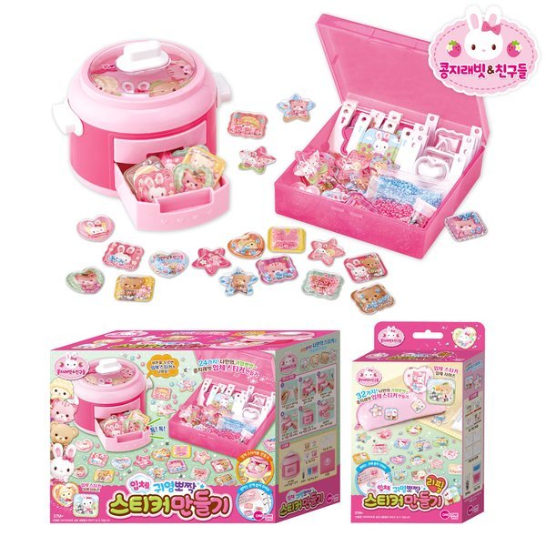 コンジラビット立体ステッカー作り+コンジラビットステッカー詰め替え 4,784円