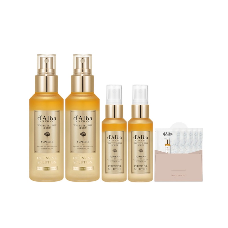 ホワイトトリュフシ ュプリームインテンシブセラム100mlx2p + 50ml x 2p +クレンザー 15ml