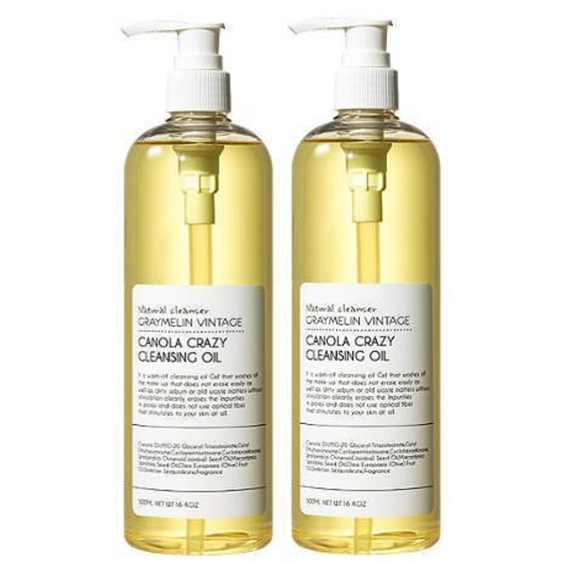 キャノーラクレイジー クレンジングオイル 500ml+500ml