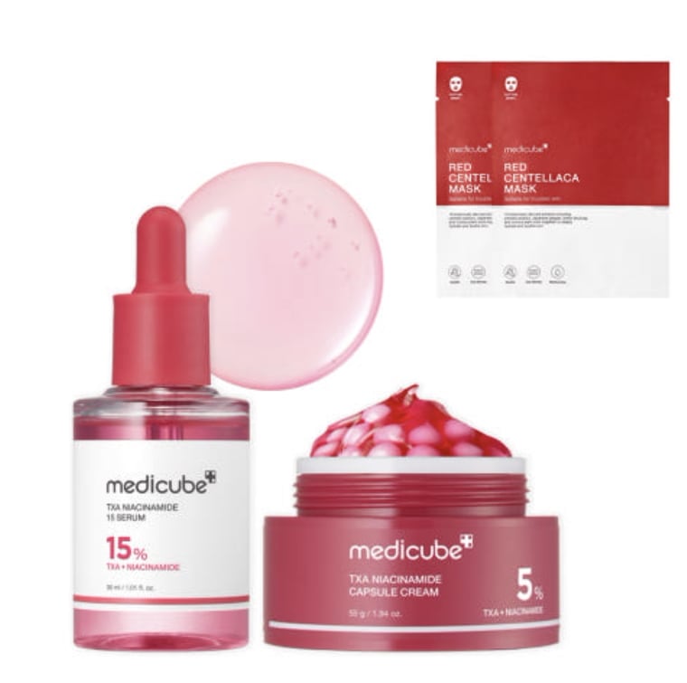 【GIFTパック2枚】 TXA トラネキサム酸 くすみ トーニング 2点セット (セラム 30ml + クリーム 55ml)/美容液/スキンケア