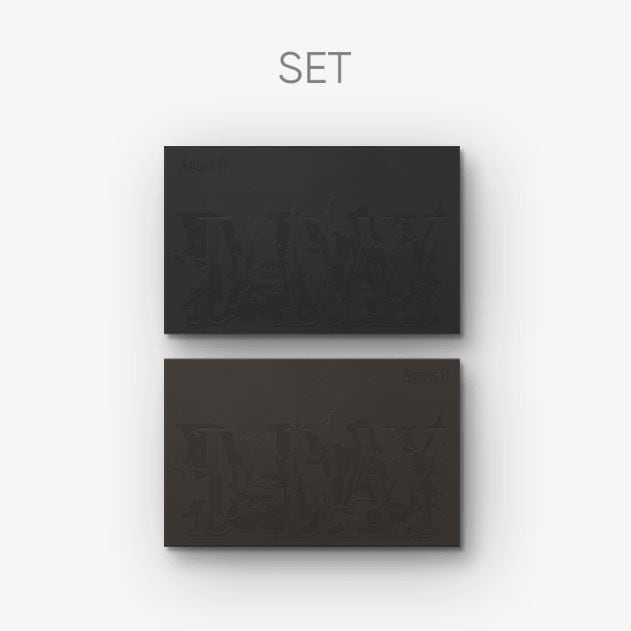 【weverse 特典】(2種セット) [BTS] SUGA Agust D (D-DAY) [Set]
