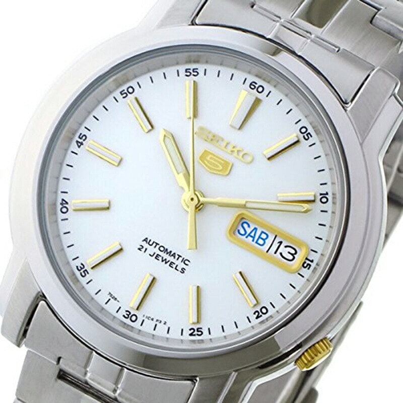 [10年保証] SEIKO SNKL77K1 セイコー ファイブ [並行輸入品]