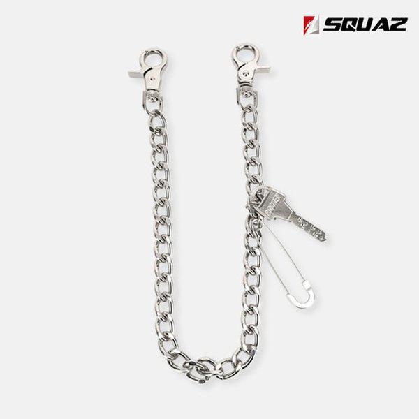 チェーンキーリング バッグ飾り ズボンハンガー キーホルダー キーリング 500ZATT