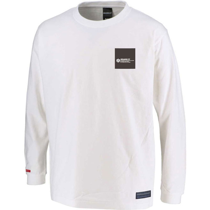 GRANDE.F.P(グランデエフピー) GRANDE.F.P.ハイパーロゴ..ロングスリーブTシャツ フットサル 長袖Tシャツ (gfph19102-0109)