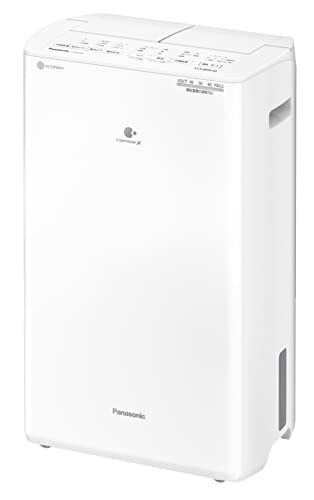 パナソニック 衣類乾燥除湿機 クリスタルホワイト F-YHVX120-W ハイブリッド式 ナノイーX