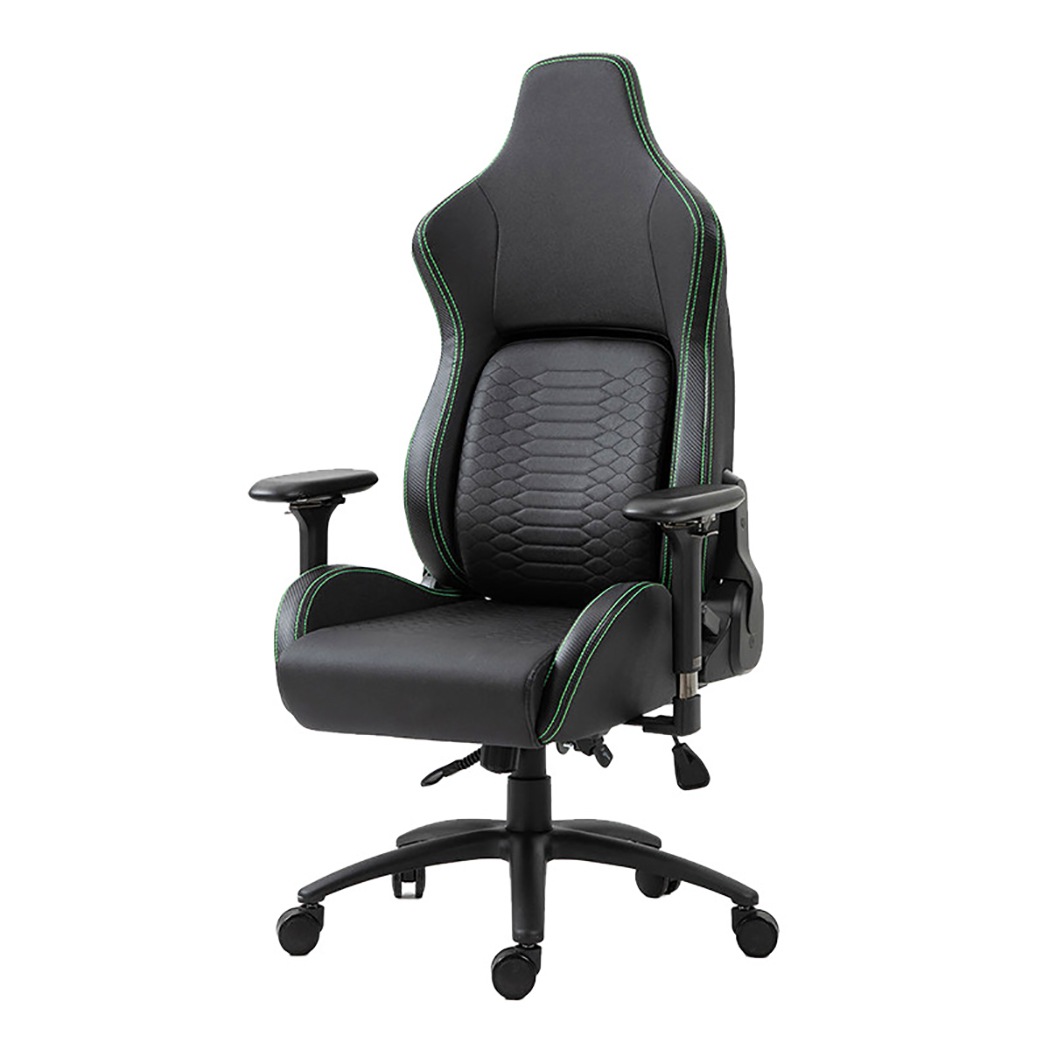 ゲーミングチェア デスクチェア パソコンチェア ゲーム用 ゲーミング 椅子 パソコン 座り心地最高 昇降アームレスト 人間工学 360回転 4段階防爆エアロッド フルアイアンフレーム 高密度スポンジ 33,670円