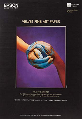 話題の人気 Art Fine Velvet セイコーエプソン Paper KA3N20VFA (A3