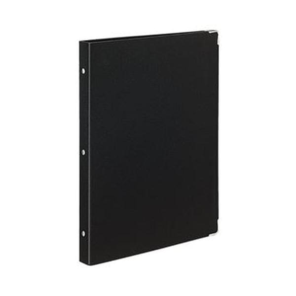 (まとめ)コクヨ バインダーノート(カラーパレット)ミドルタイプ A4タテ 30穴 ブラック ル-155-1 1セット(2冊)(×5セット)