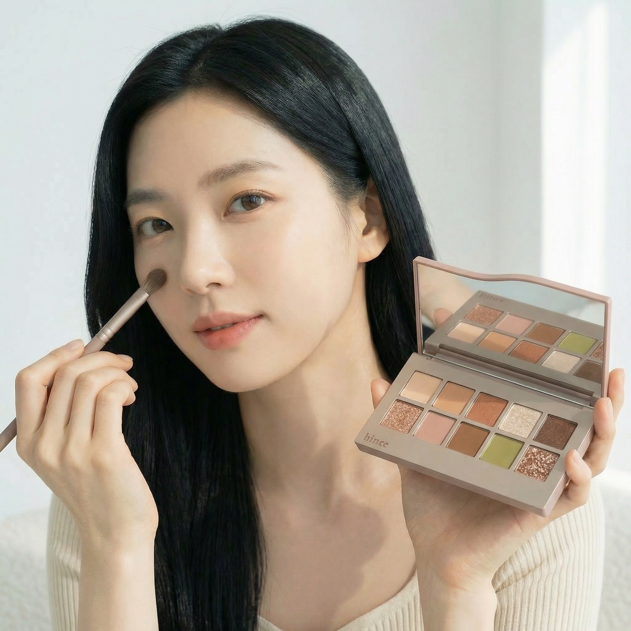 Hince 公式 ヒンス ニューデップス アイ シャドウ パレット (4色) 03 ライク ア シーン 04 ザ ナラティブ 05 ニュー ビギニング 06 チャンス オン