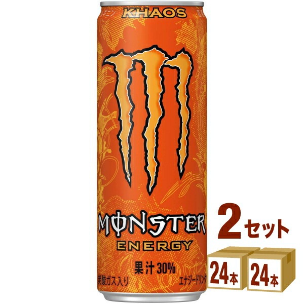 お気に入り】 アサヒ モンスターエナジー 2ケース(48本) 355ml カオス 栄養ドリンク - shred360.com