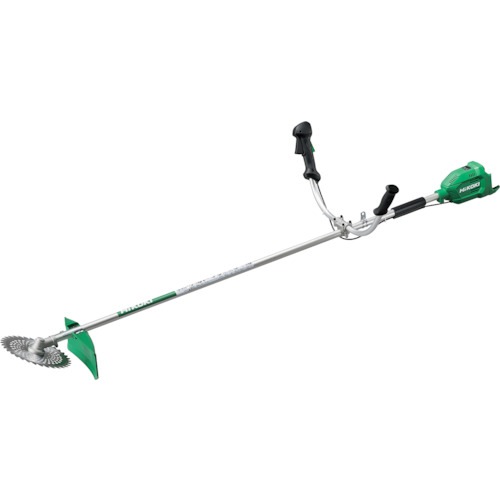 HiKOKI CG18DA-JC 18V コードレス刈払機 刈刃径230mm 両手ハンドルモデル (5.0AhバッテリーBSL1850C・充電器UC18YSL3付き) CG18DAJC