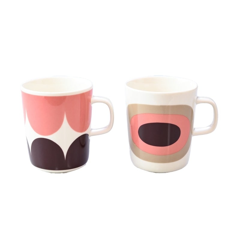 マグカップ コップ 250ml ペア 2個セット Harka＆Melooni ダークワイン×パウダー 071828 133