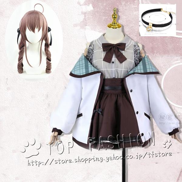 バーチャルYouTuber VTuber 夏色 まつり Cosplay 衣装 コスプレ衣装 変装 コスチューム イベント仮装 キャラクター仮装 cos411
