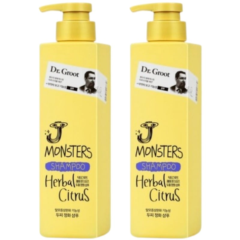 リエン ジェイモンスターズ 頭皮浄化機能性シャンプー ハーバルシトラスの香り 385ml 2個