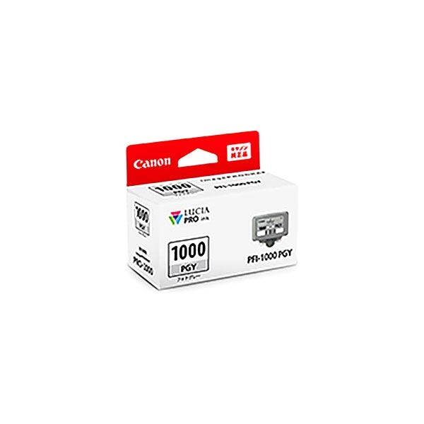 (純正品) Canon キャノン インクカートリッジ/トナーカートリッジ (0553C004 PFI-1000PGY フォトグレー)