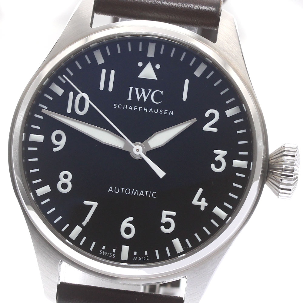 IWC IWC SCHAFFHAUSEN IW329301 ビッグ パイロットウォッチ 43 自動巻き メンズ 美品 箱付き_875767【中古】