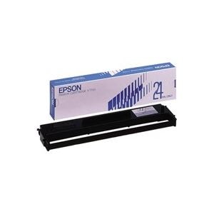 （まとめ）エプソン EPSON リボンカートリッジ 7Q1VP80K 黒(×4セット)