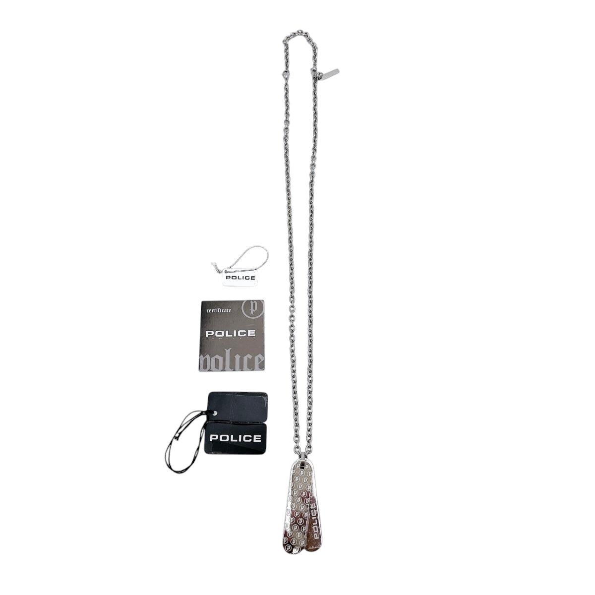 20544PSS01 チェーンネックレス プレートネックレス シルバー