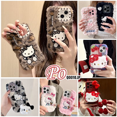 韓国キティ Qoo10] かわいい キティ iphoneケース キ