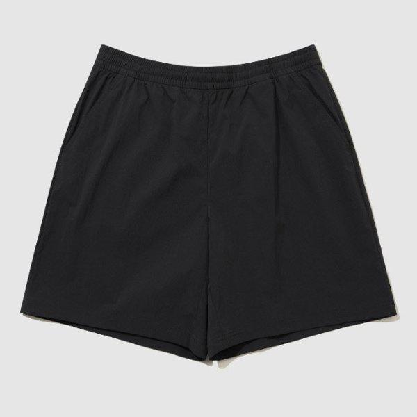 ショートパンツ BQK QR223LHP41-BLK ユニ ストレッチ タスラン 4.5部丈 ショートパンツ / BLACK