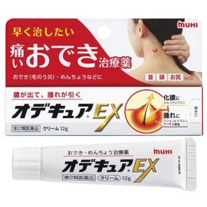 他サイト： [第2類医薬品][ポスト投函][池田模範堂]オデキュアEX 12gの商品画像